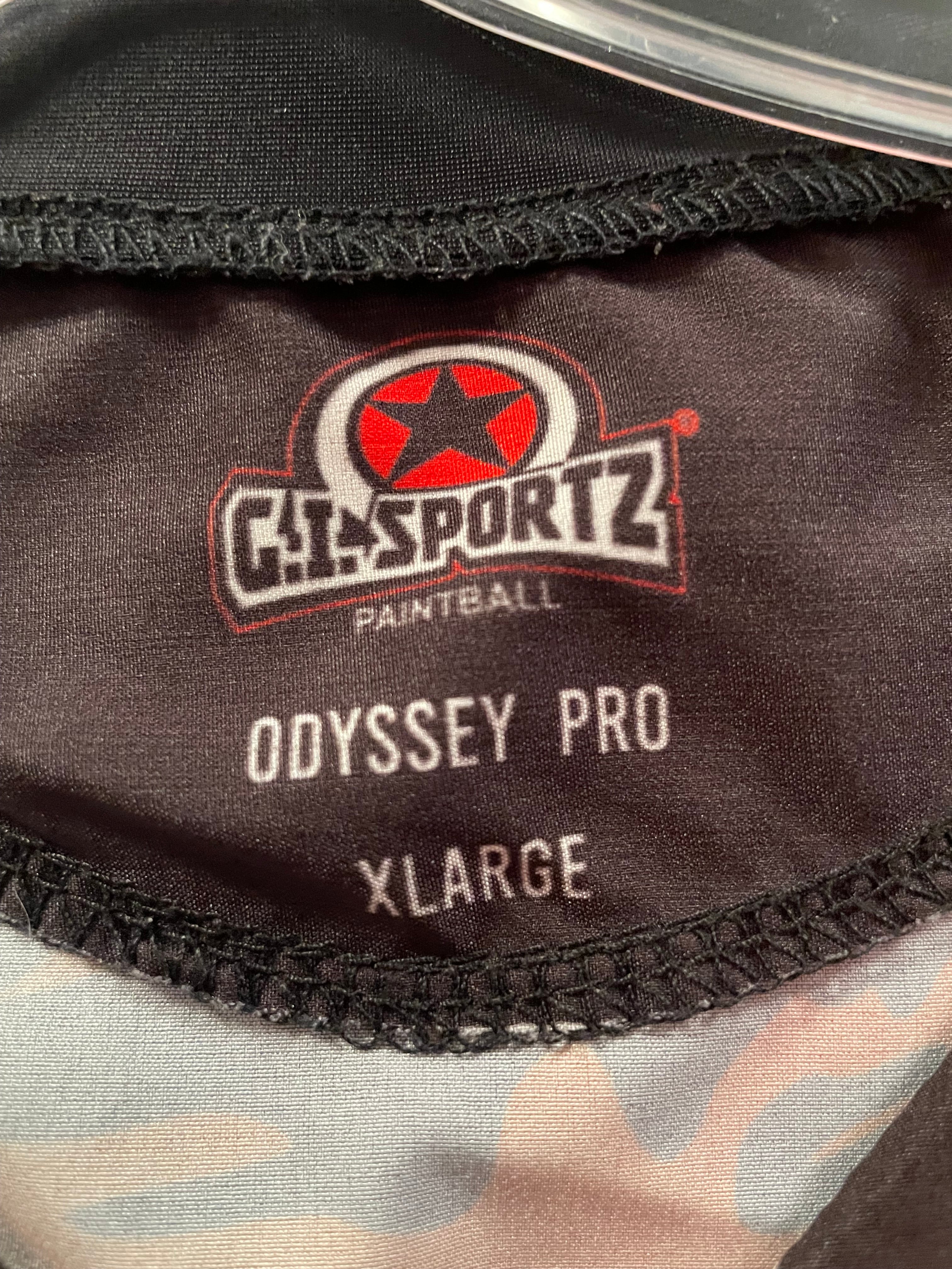 Used Punishers Paintball Practice Jersey GI Odyssey Pro - X-Large