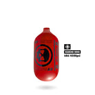 Infamous "DIAMOND SERIES" SKELETON AIR HYPERLIGHT AIR TANK - BOTTLE ONLY - 68/4500 Red/Black