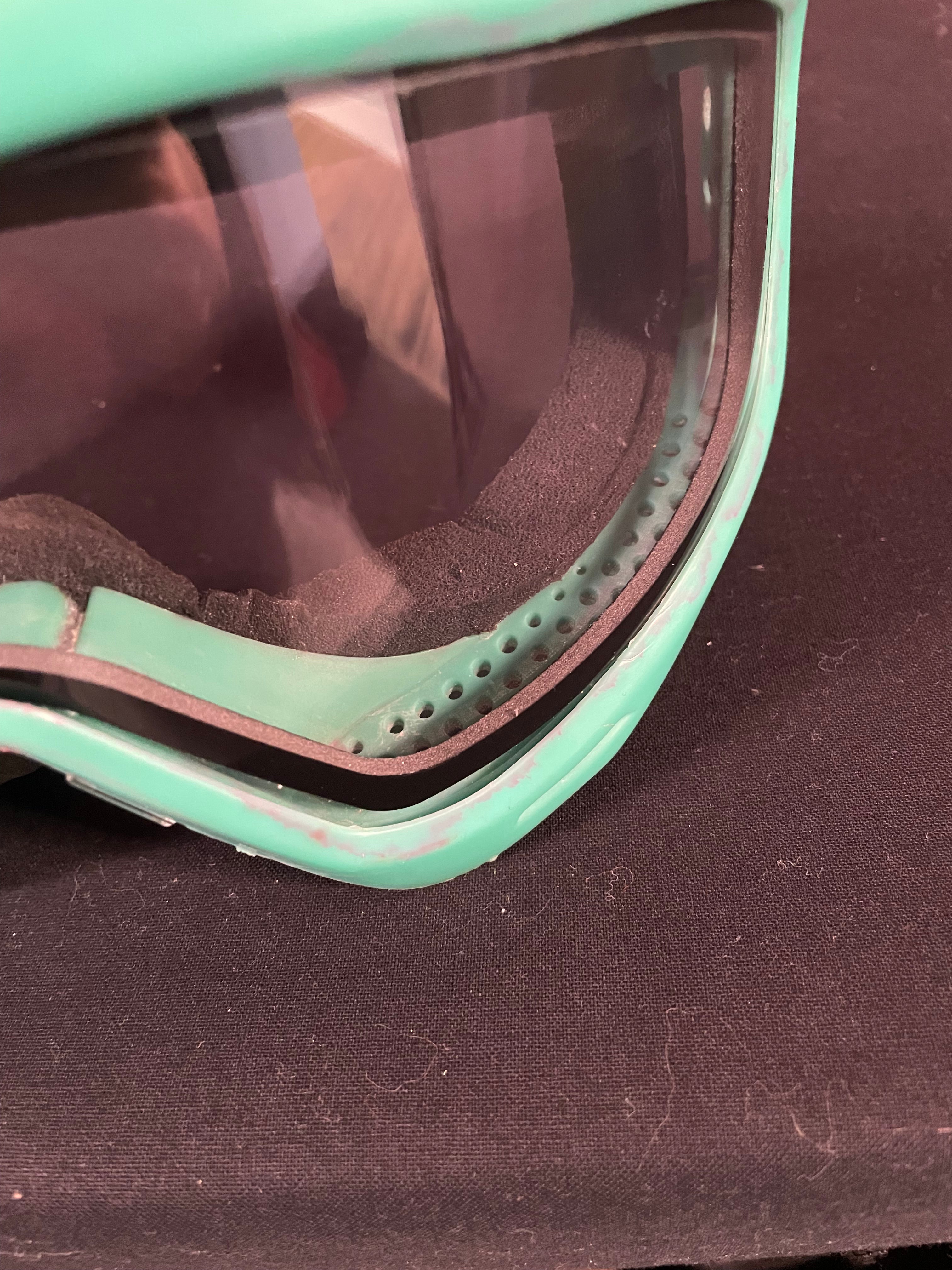 Used JT Proflex Paintball Mask Frame - Teal w/ Clear Lens