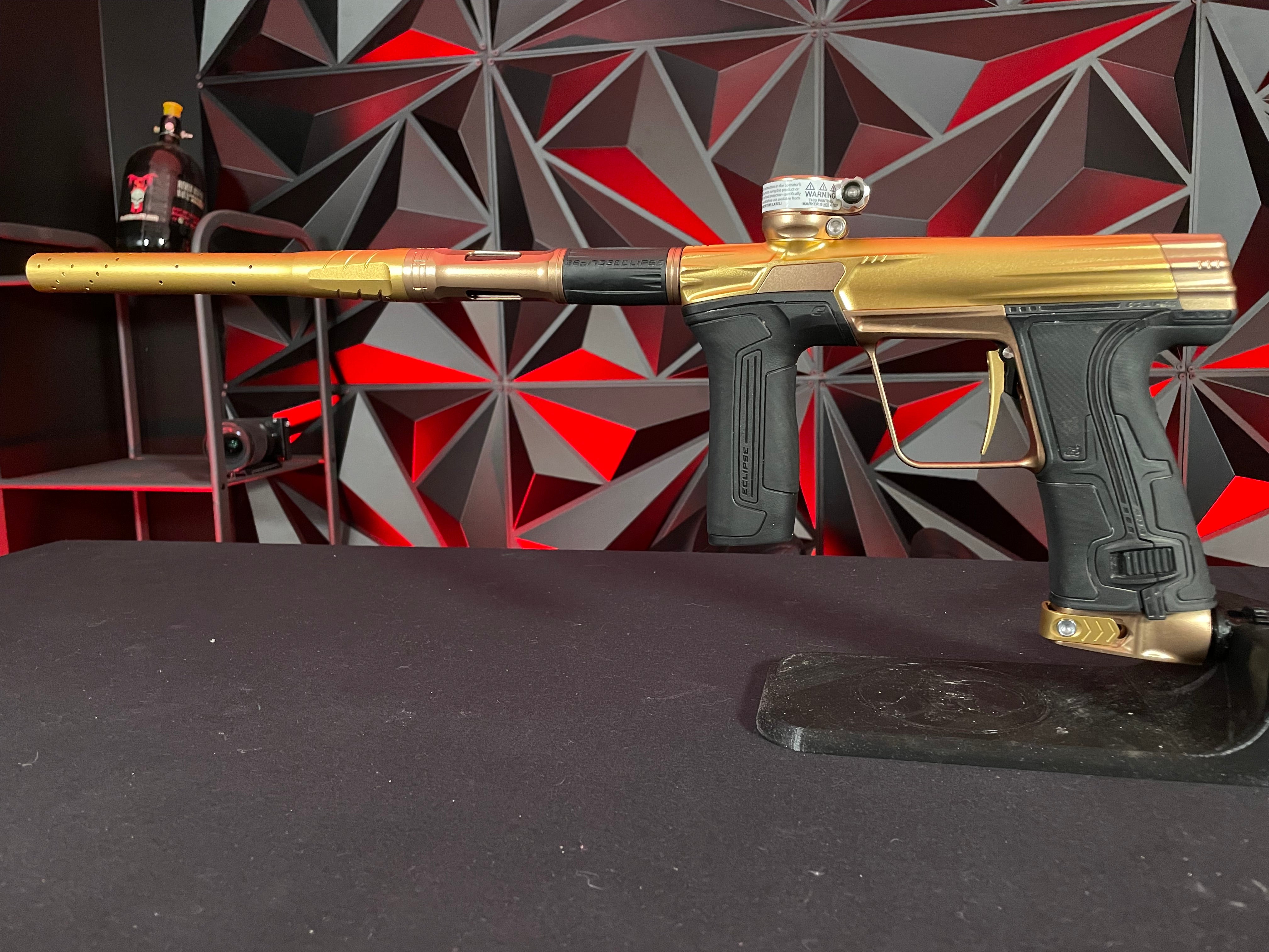 Used Planet Eclipse CS3 Paintball Gun - Crusade (Gold/Bronze ...