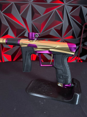 Used Planet Eclipse Geo 4 Paintball Gun - Gold/Purple