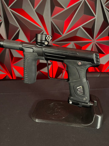Used Planet Eclipse 170R Paintball Gun - Black w/ Infamous Deuce Trigger & 3 FL Backs