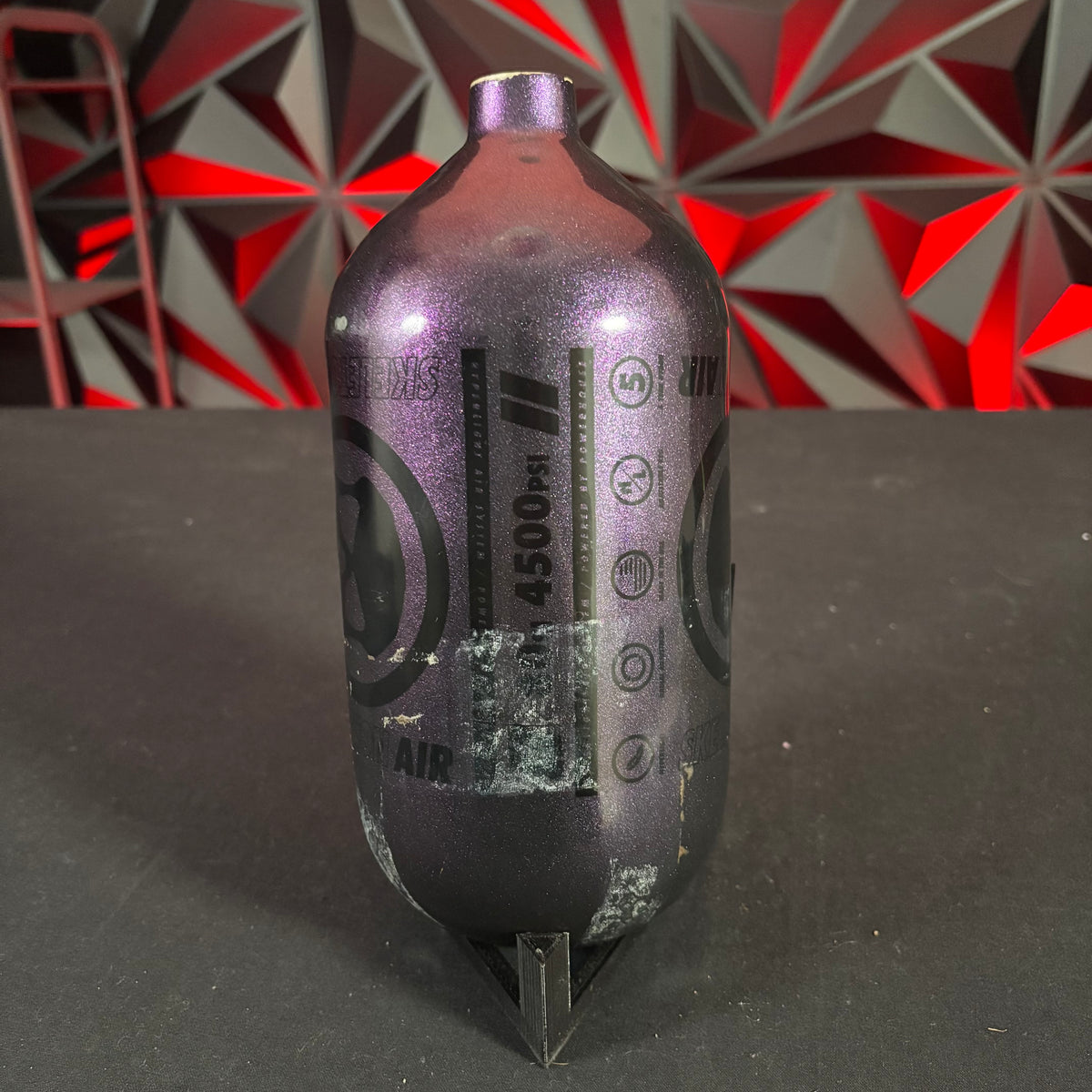 RanDal Bouteille D'Air En Aluminium De Réservoir De 0.38L Litre Avec Le Régulateur De 4500