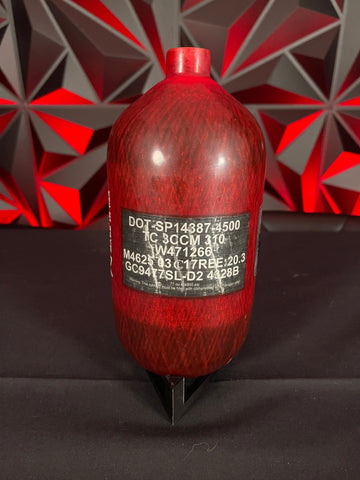 Used Ninja SL 77/4500 Paintball Tank - Red *Bottle Only*