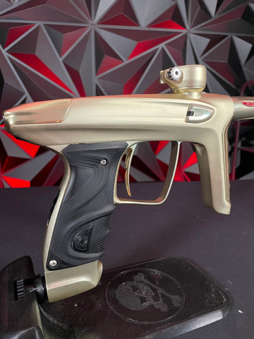 Used DLX TM40 Paintball Gun - Gold/Gold w/ Infamous Deuce Trigger
