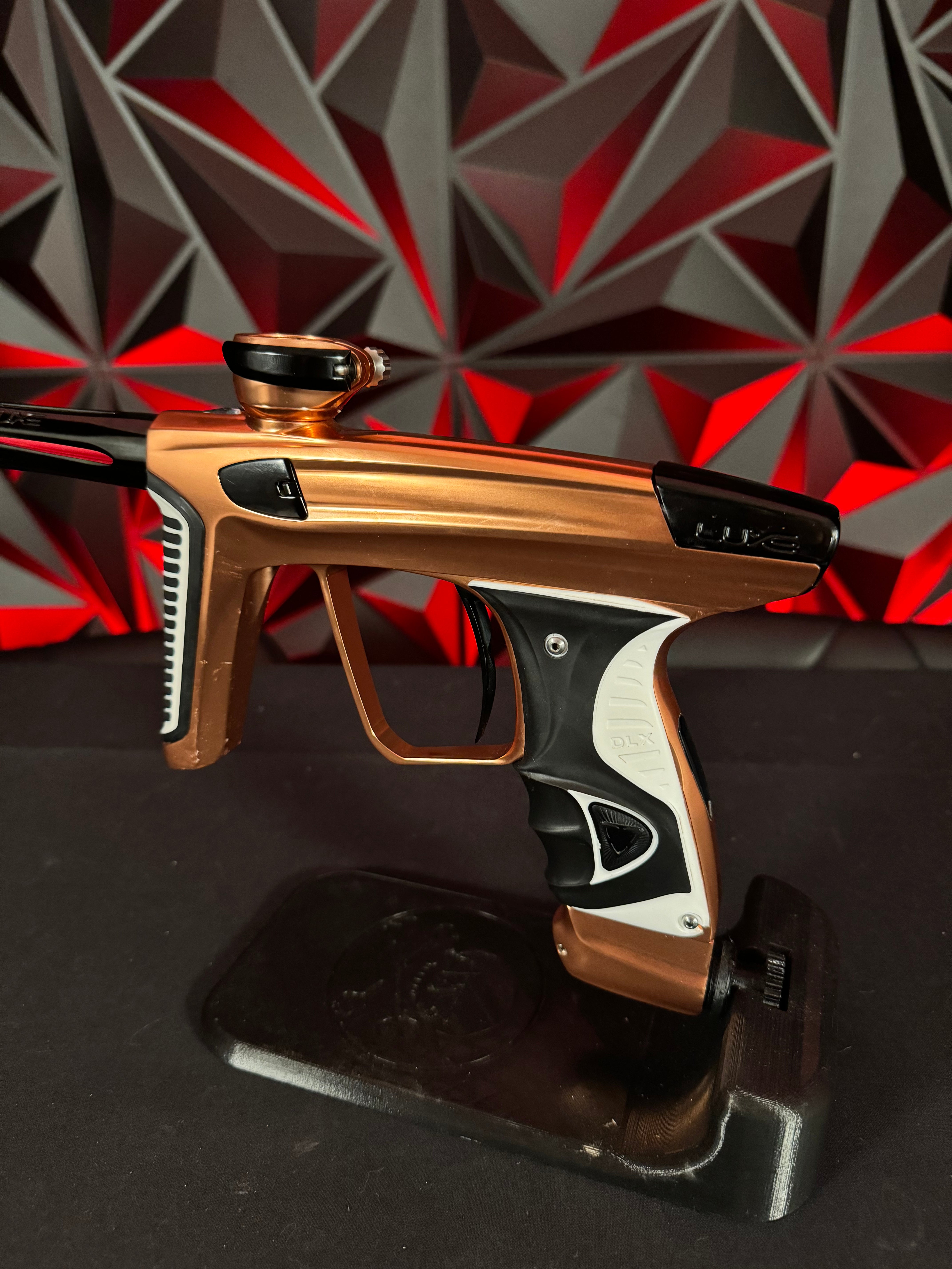 Used DLX Luxe X Paintball Gun - Copper