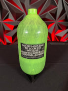 Used Ninja SL2 77/4500 Paintball Tank - Lime *BOTTLE ONLY*