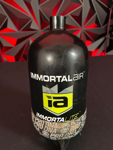 Used Immortal Air 77/4500 (1.26L) Paintball Tank - Black - Bottle Only