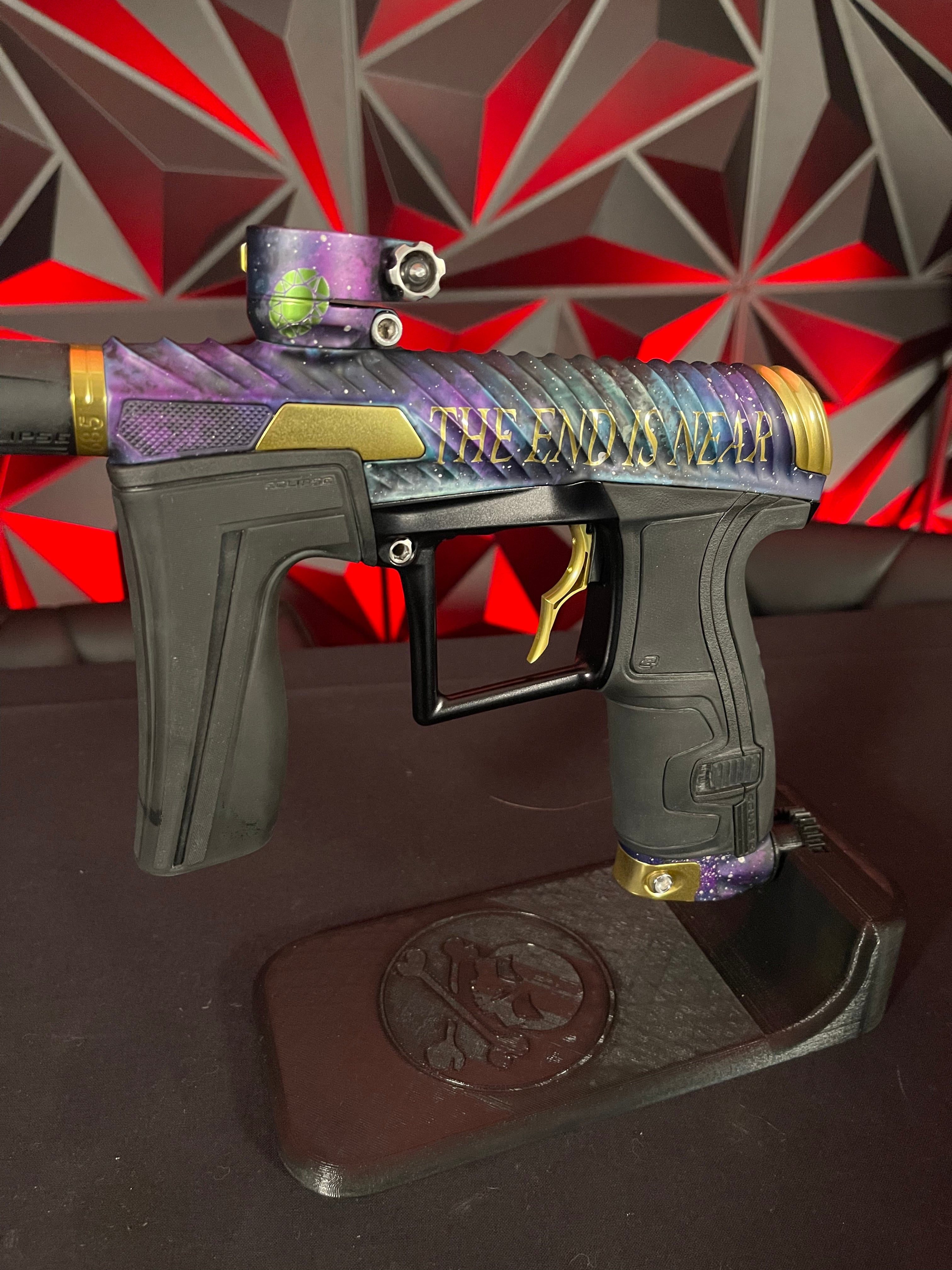 Used Eclipse Twister Geo 4 Paintball Gun Thanos Punishers