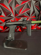 Used Planet Eclipse Gtek 180R Paintball Gun - Black w/Vyper Green Barrel Back & Infamous Deuce Trigger