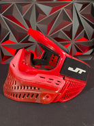 Used JT Proflex Paintball Mask - OG Red Bottoms w/ Red ICE Frame