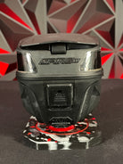 Used Virtue Spire IV Paintball Loader - Black w/ Crown Speedfeed & Rain Lid