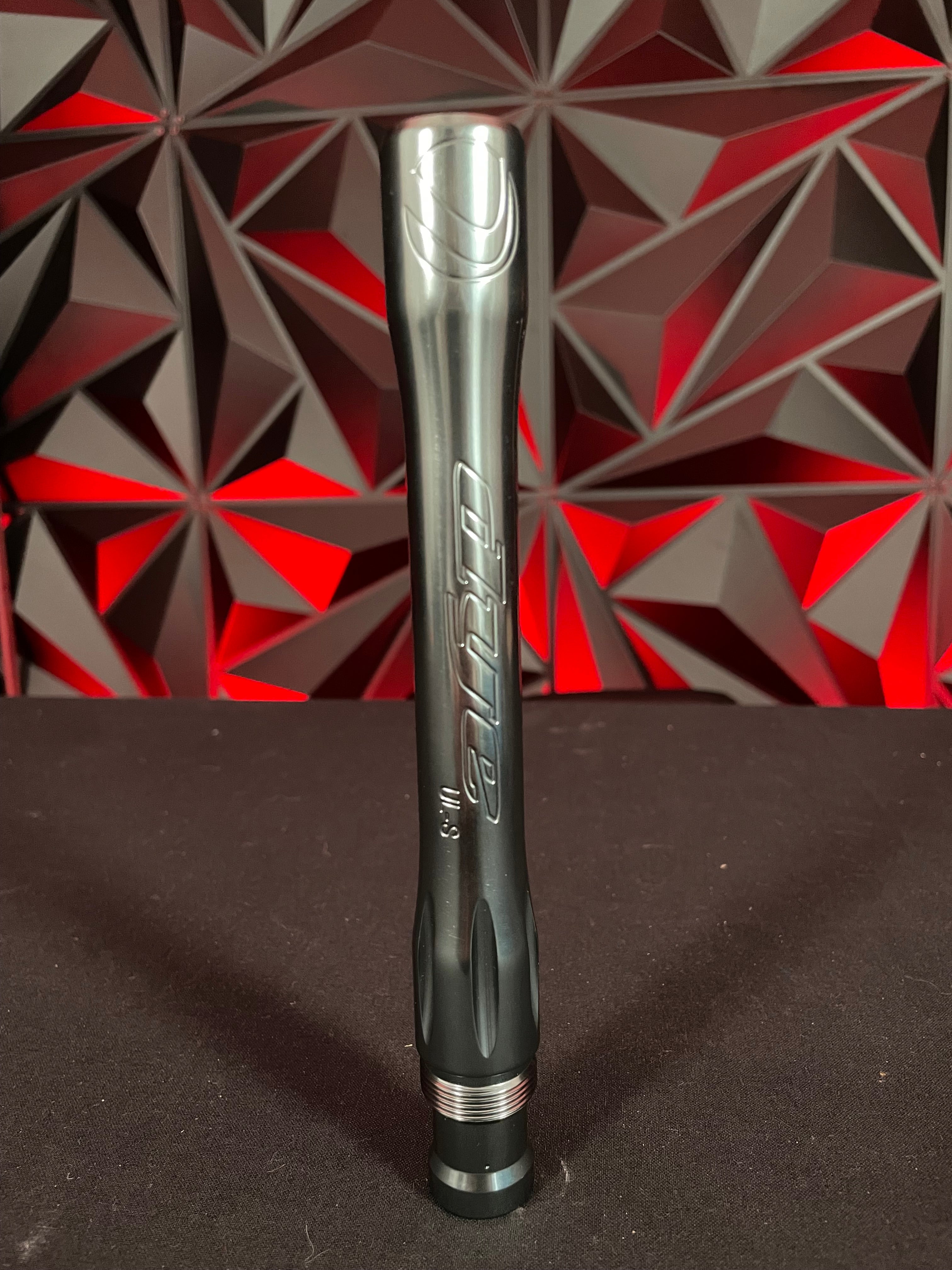 Used Dye UL-S Paintball Barrel Back - Polished Pewter