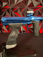 Used Dye DSR+ Paintball Gun - Polished Blue/Polished Silver (Deep Blue)