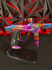 Used DLX Luxe 2.0 Oled Paintball Gun - Potty Splash