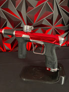 Used Planet Eclipse CS2 Project G Paintball Gun - Red/Silver w/3 FL Backs