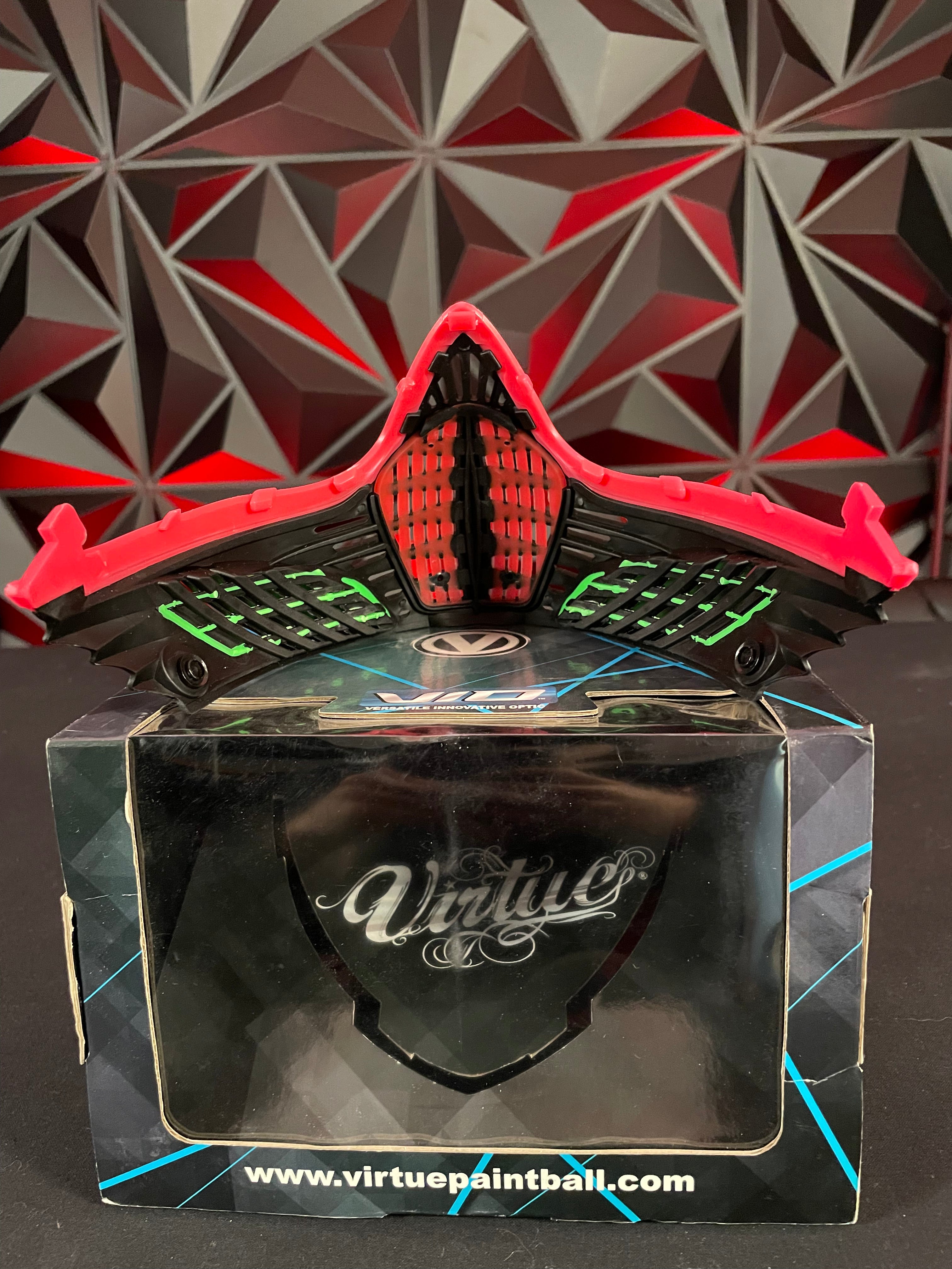 Used Virtue Vio Contour Paintball Mask Bottoms Punishers Paintball