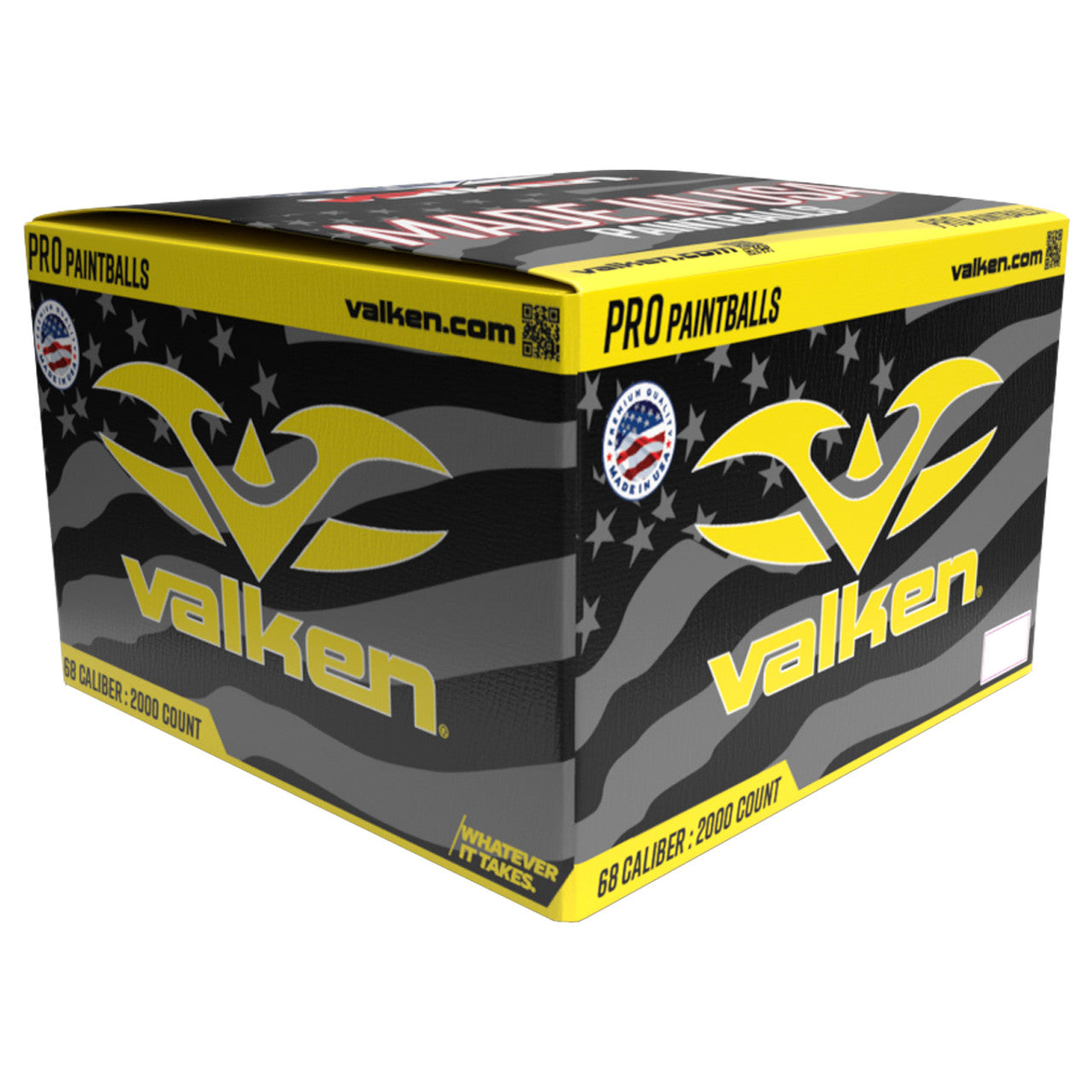 Valken Redemption PRO 0.68 Cal Paintballs - 2000 Count