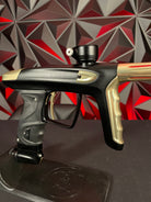 Used DLX TM40 Paintball Gun - Black/Gold w/Infamous Gold Deuce Trigger