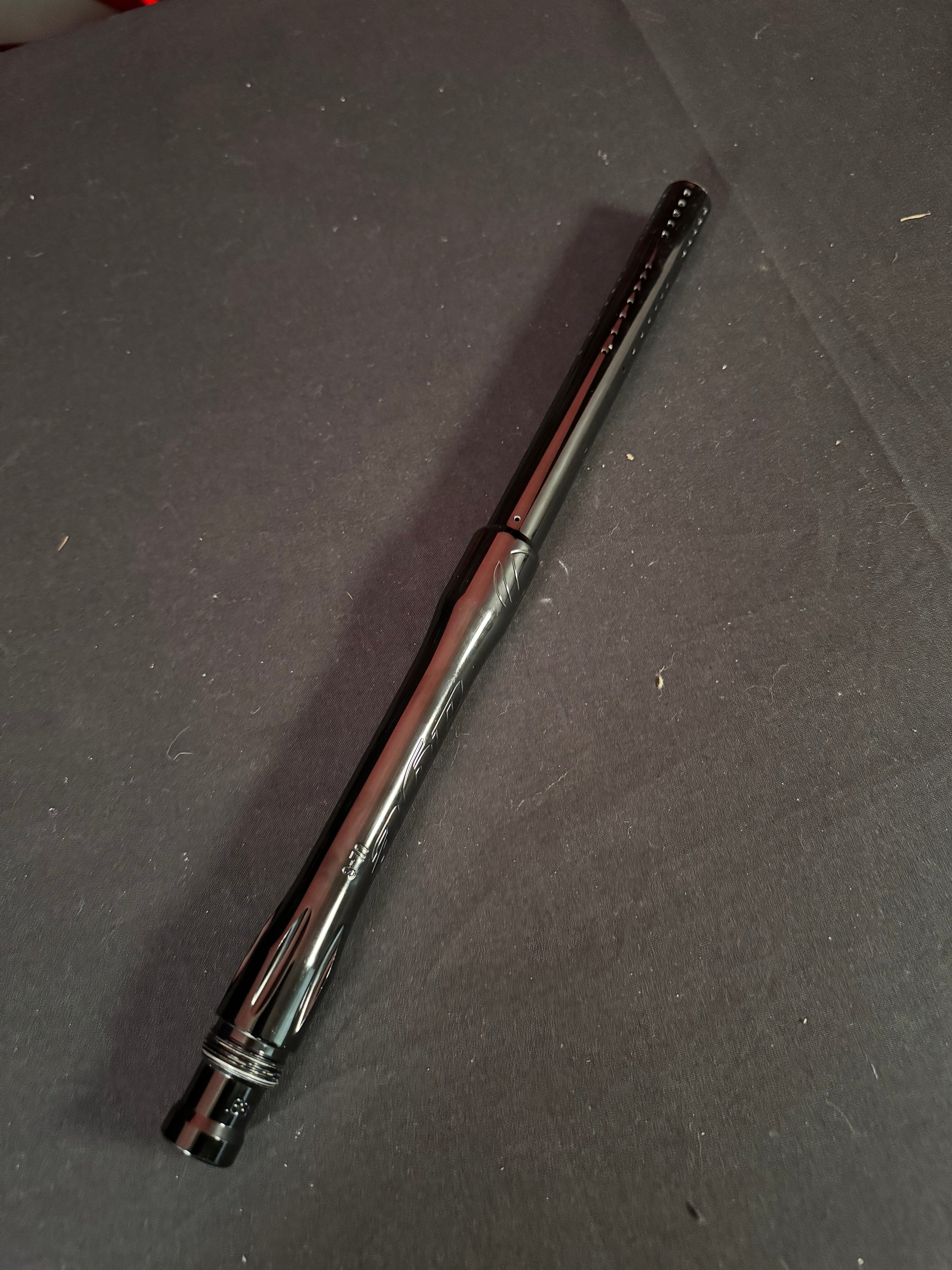 Used Dye UL-S Paintball Barrel - Autococker Threaded - Polished Black