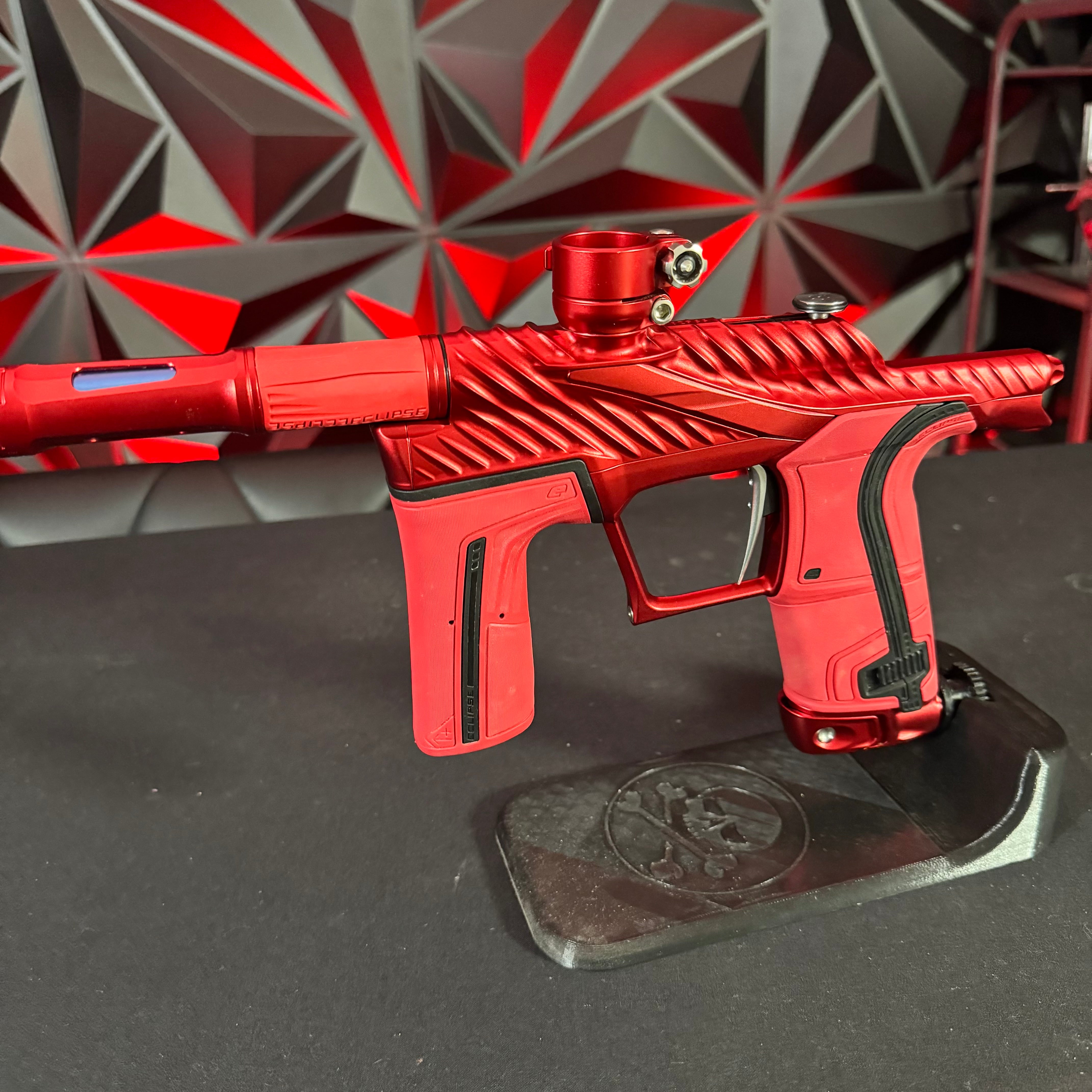 タリスマン Used Planet Eclipse Twister LV2 Paintball Marker - Solid Red (O-Neg) w