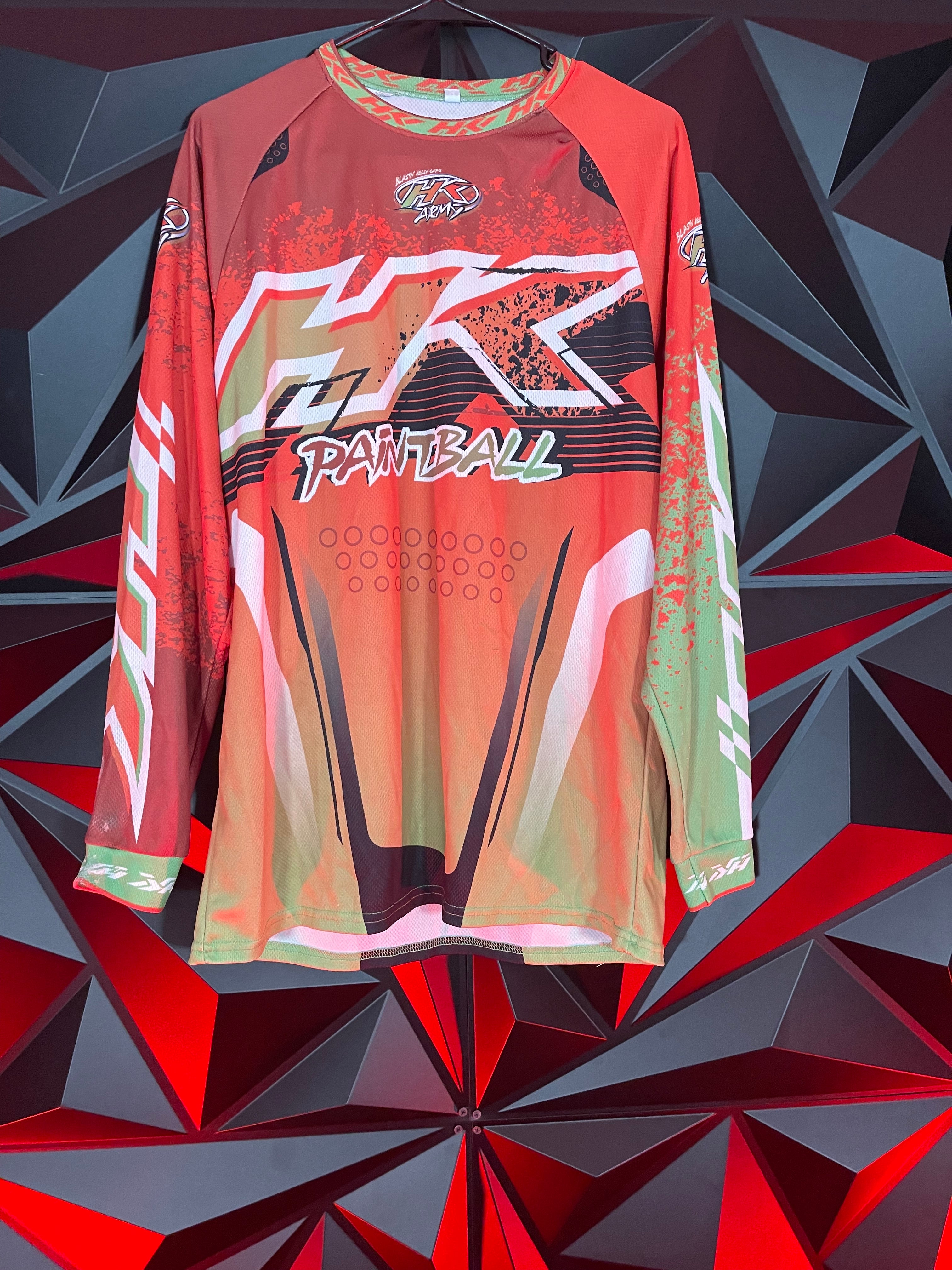 Used HK Army Retro Jersey - Orange - Medium