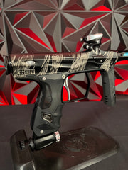 Used Shocker Amp Paintball Gun - LE 412 Krew Tiger Stripe