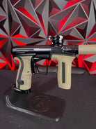 Used Infamous / Planet Eclipse CS2 Paintball Gun - Black w/ Earth Grip Kit, Full FL Kit, 4 Triggers, & American Flag Eye Covers