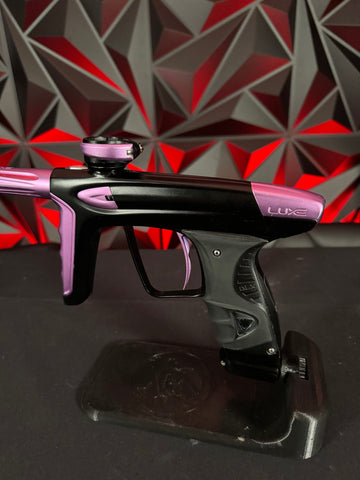 Used DLX Luxe ICE Paintball Marker - Dust Black/Pink
