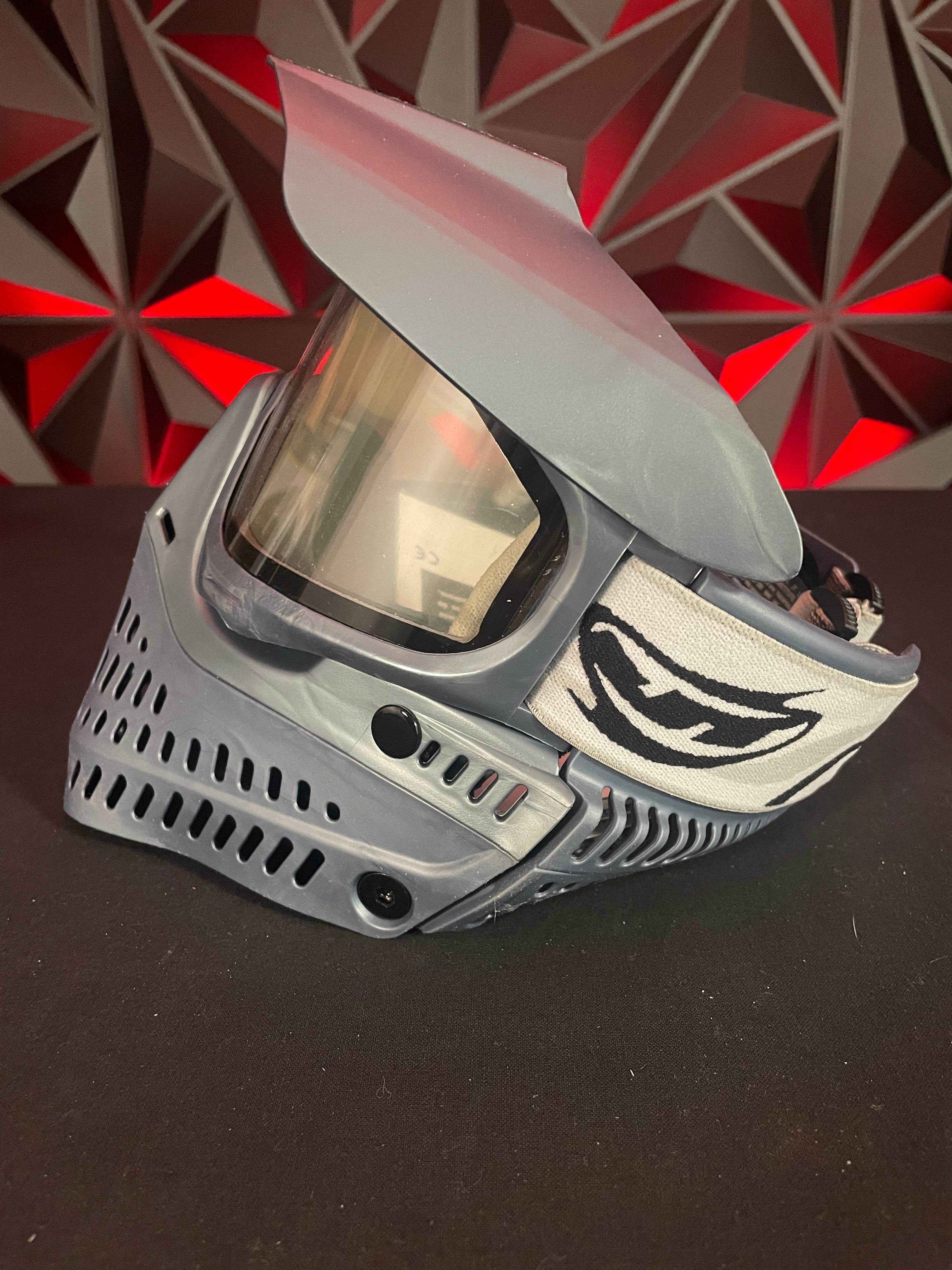 Used JT LE Proflex Paintball Mask - Blue Steel w/Clear Thermal Lens