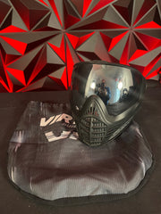 Used Virtue Vio Contour 2 Paintball Mask - Black w/Soft Goggle Bag