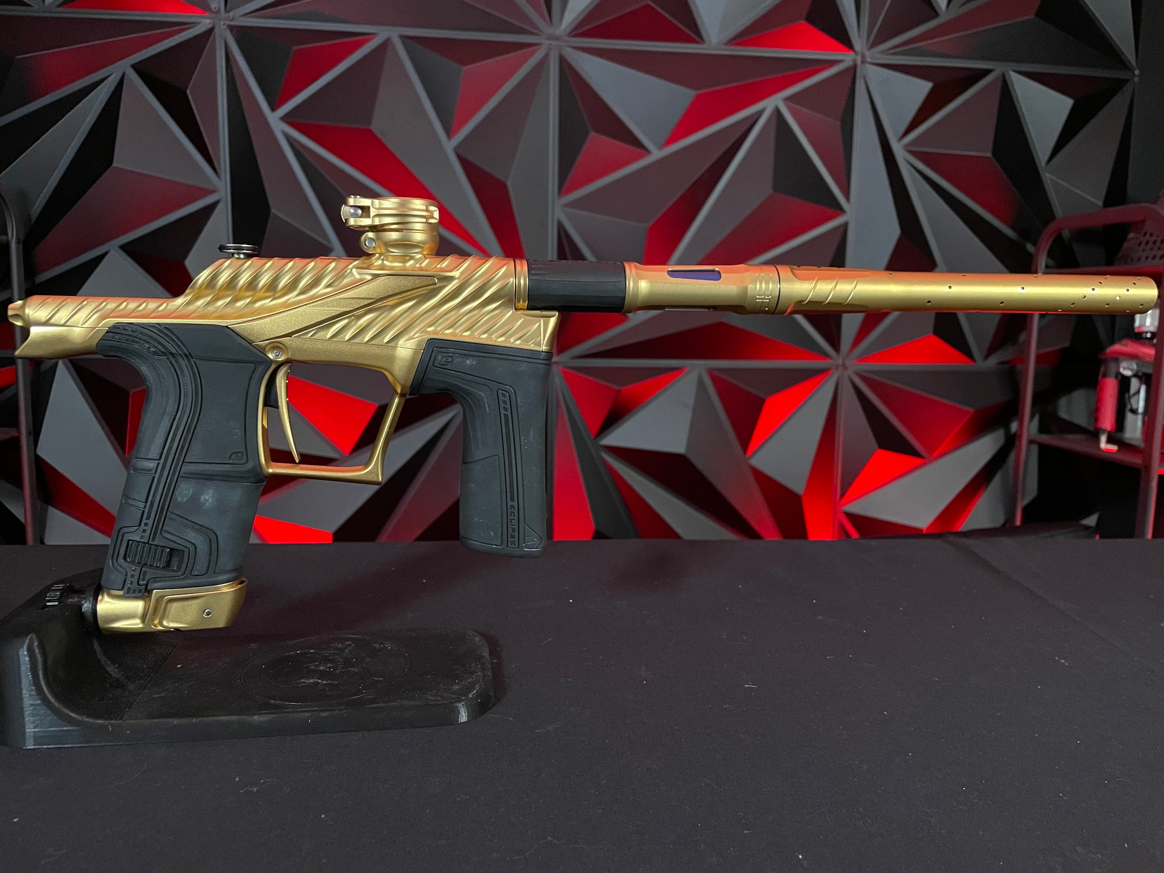 Used Planet Eclipse Twister LV2 Paintball Marker - Spectrum (All Gold)