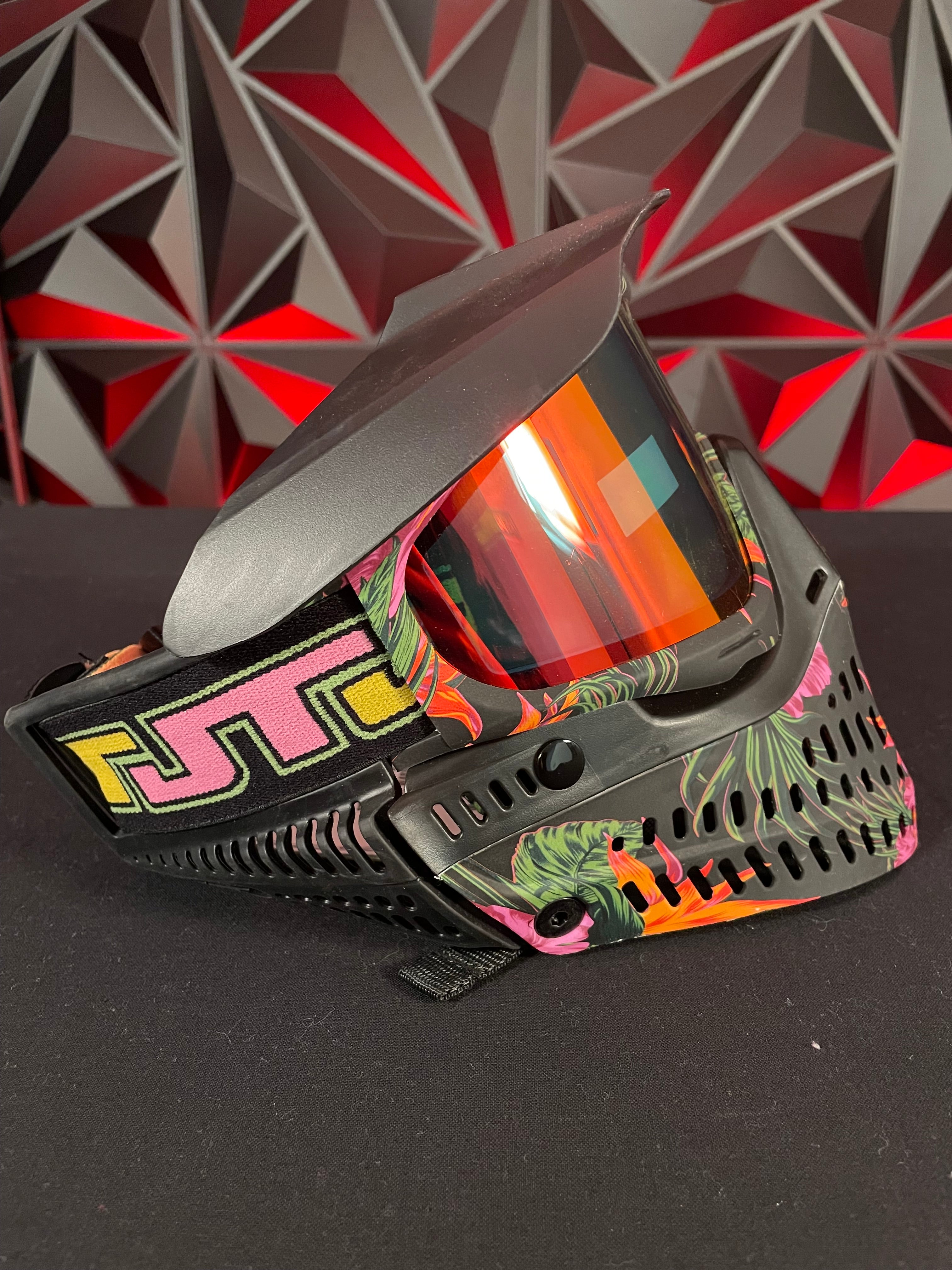 Used JT Paintball Mask - LE Aloha