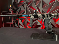 Used Shocker Amp Paintball Gun - LE 412 Krew Tiger Stripe