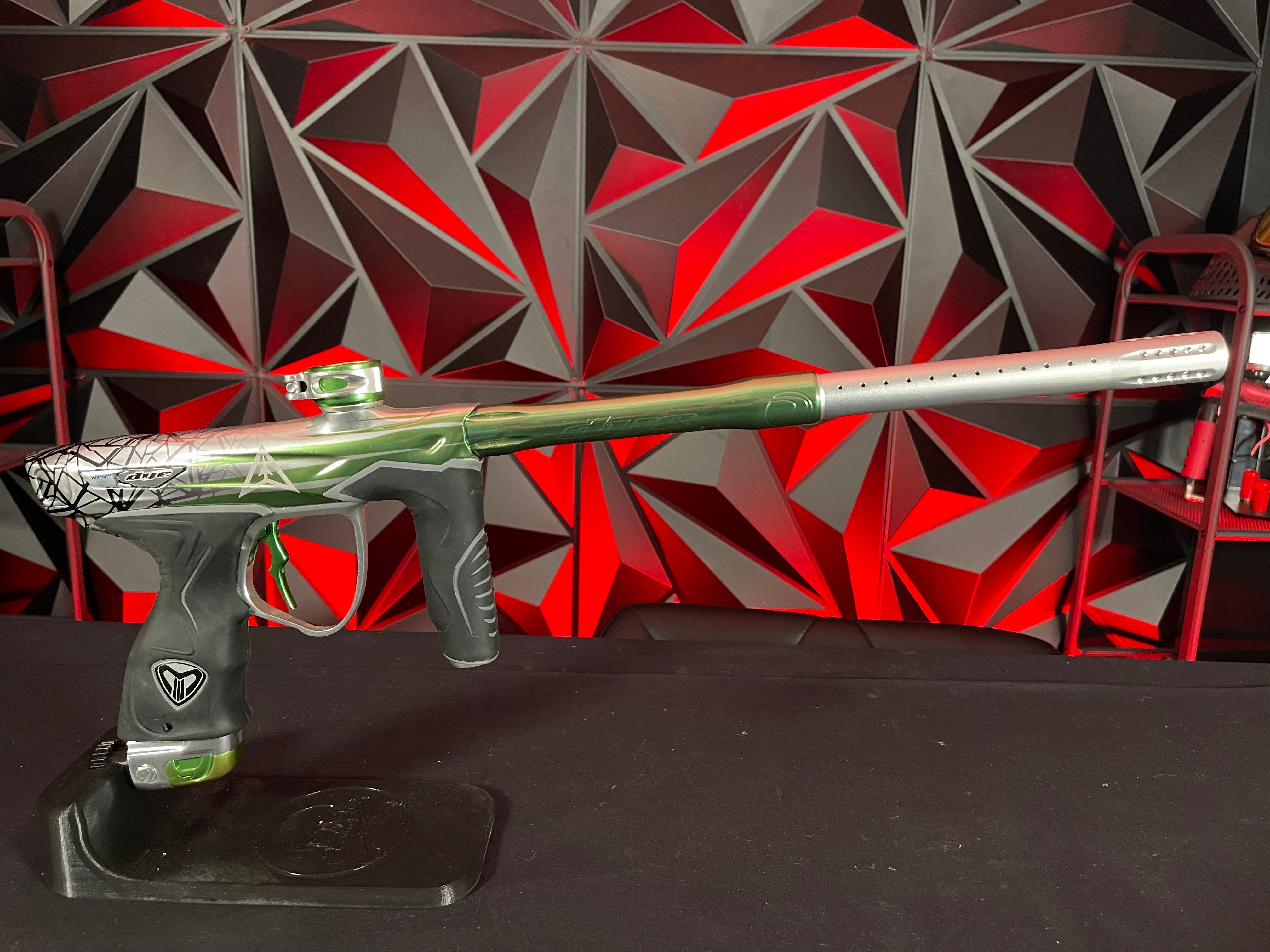 Used Dye M3+ Paintball Marker - Green Columbus LVL Up Edition