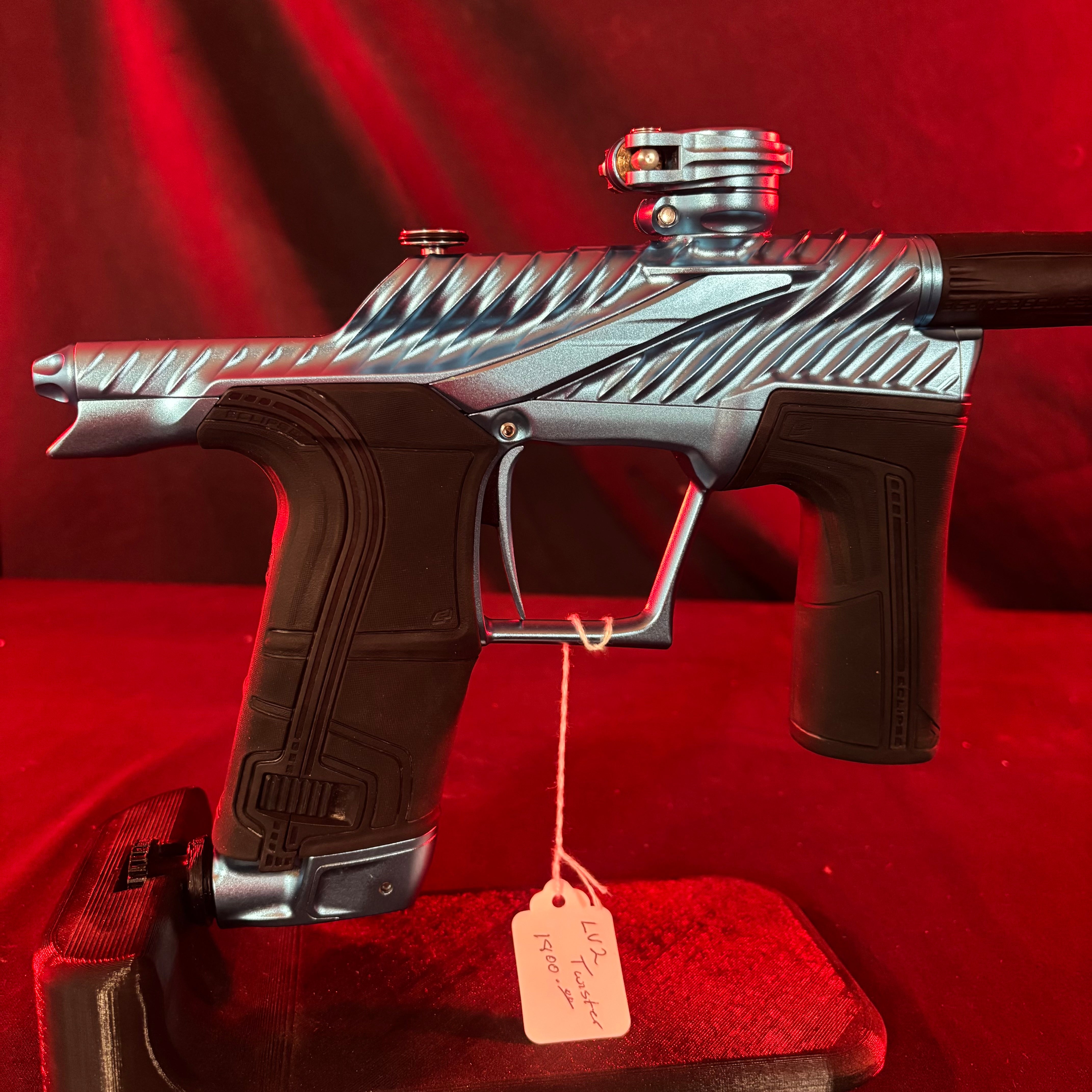 Used Planet Eclipse Twister LV2 Paintball Marker - Teal Blue