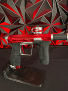 Used Planet Eclipse CS2 Project G Paintball Gun - Red/Silver w/3 FL Backs