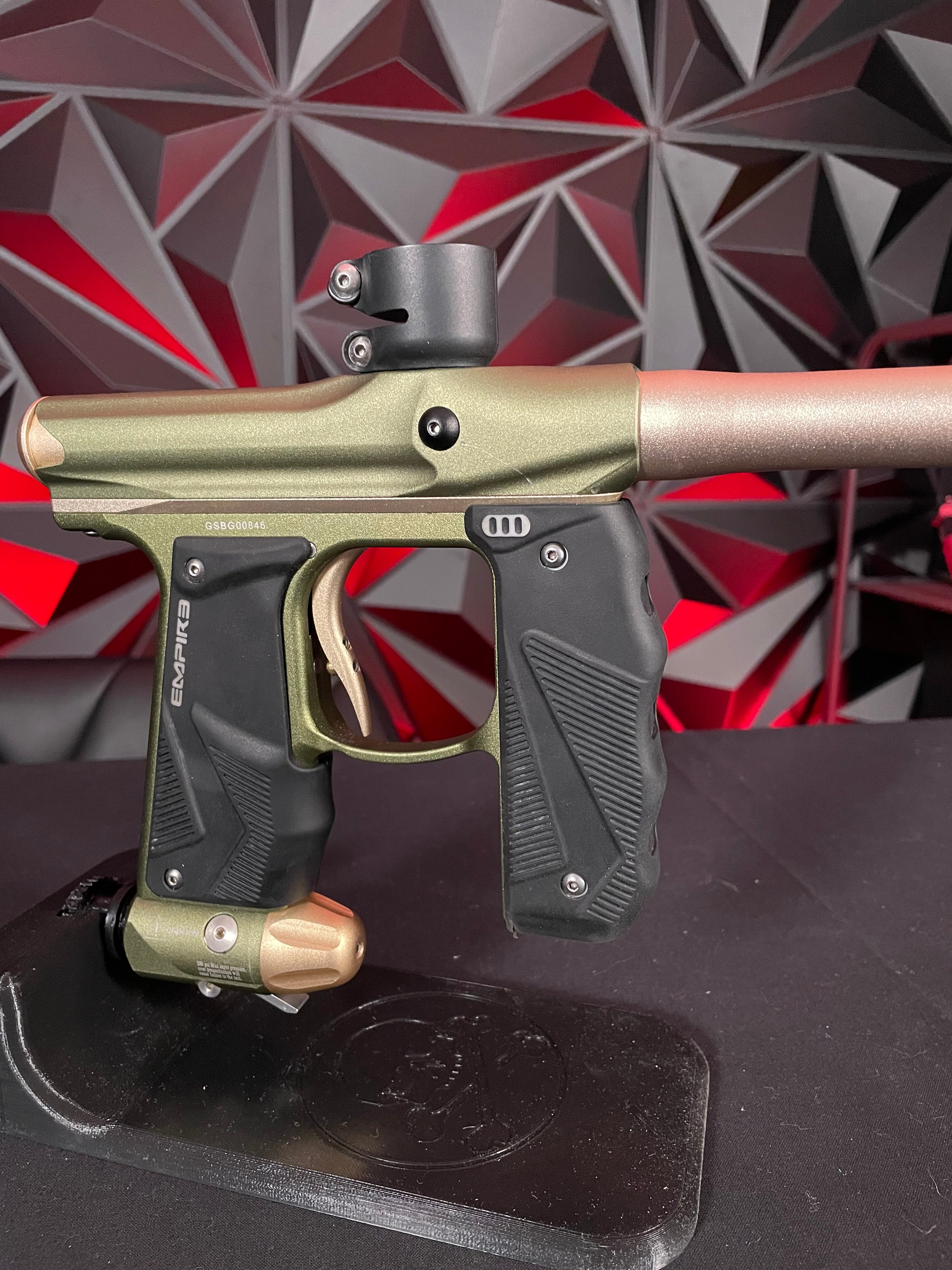 Used Empire Mini GS Paintball Gun - Olive/Tan