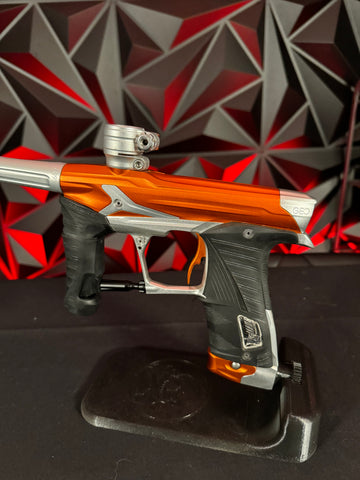 Used Planet Eclipse Geo 3.5 Paintball Gun - Orange/Silver