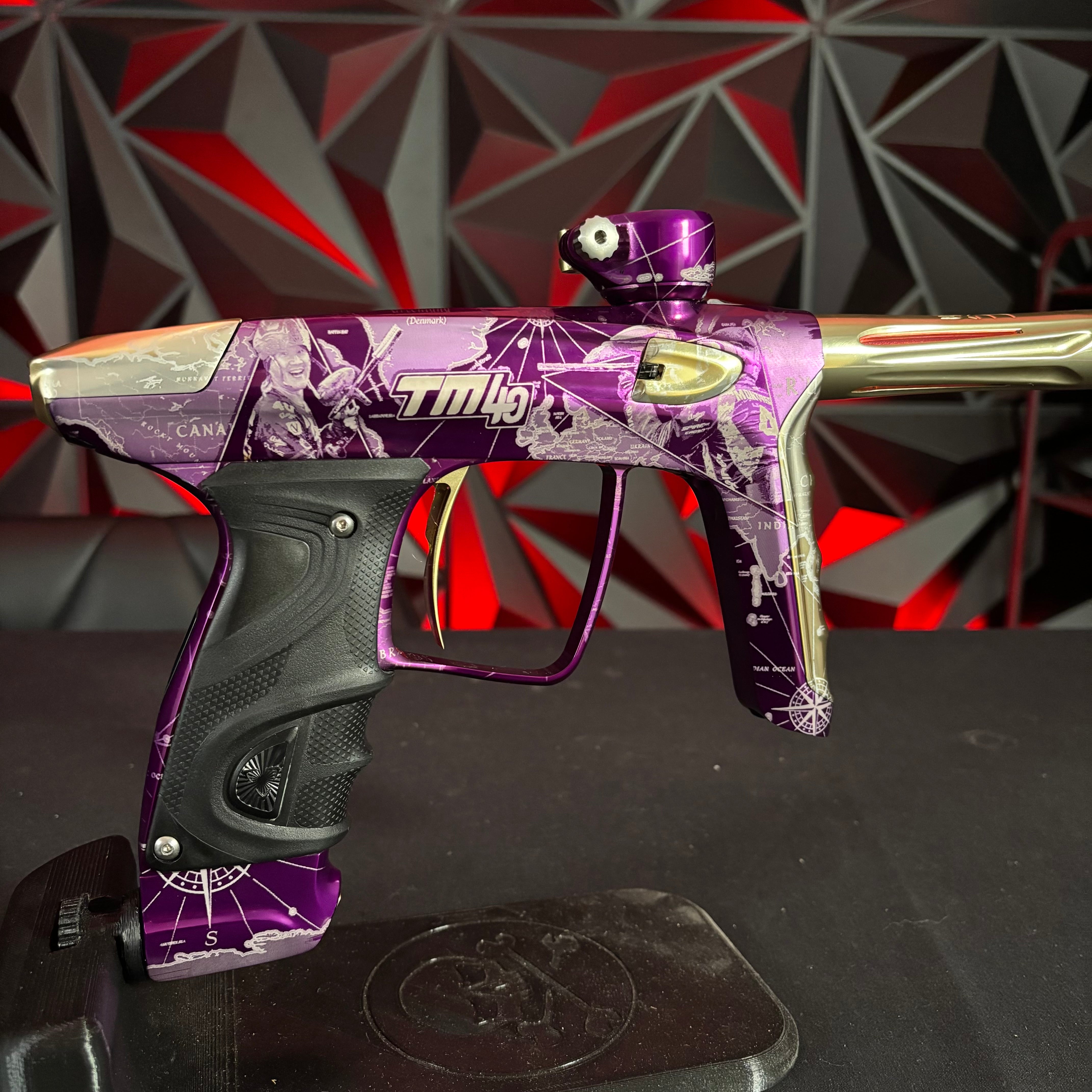 Used DLX Luxe TM40 Paintball Gun - LE Tim Montressor