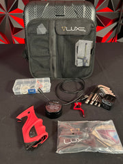 Used DLX Luxe TM40 Paintball Gun - Dust Red / Gloss Red