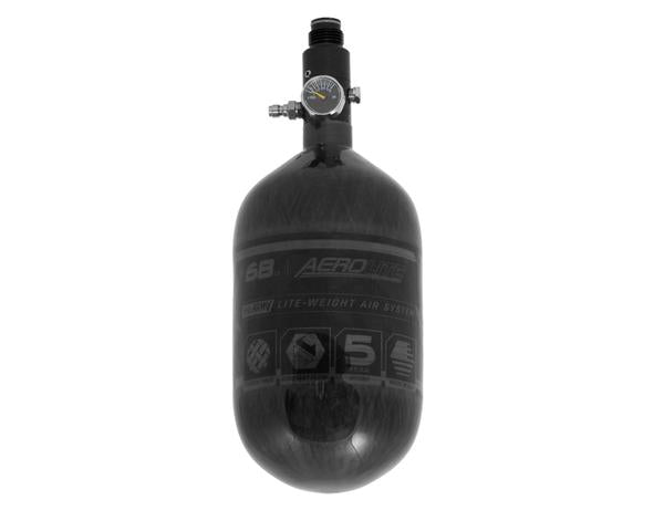 HK Army AeroLite Carbon Fiber Tank - 68/4500 PSI - Smoke (HYDRO 05/22)