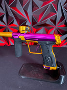 Used Planet Eclipse Gtek 170r Paintball Gun - Purple/Orange w/Infamous Deuce Trigger