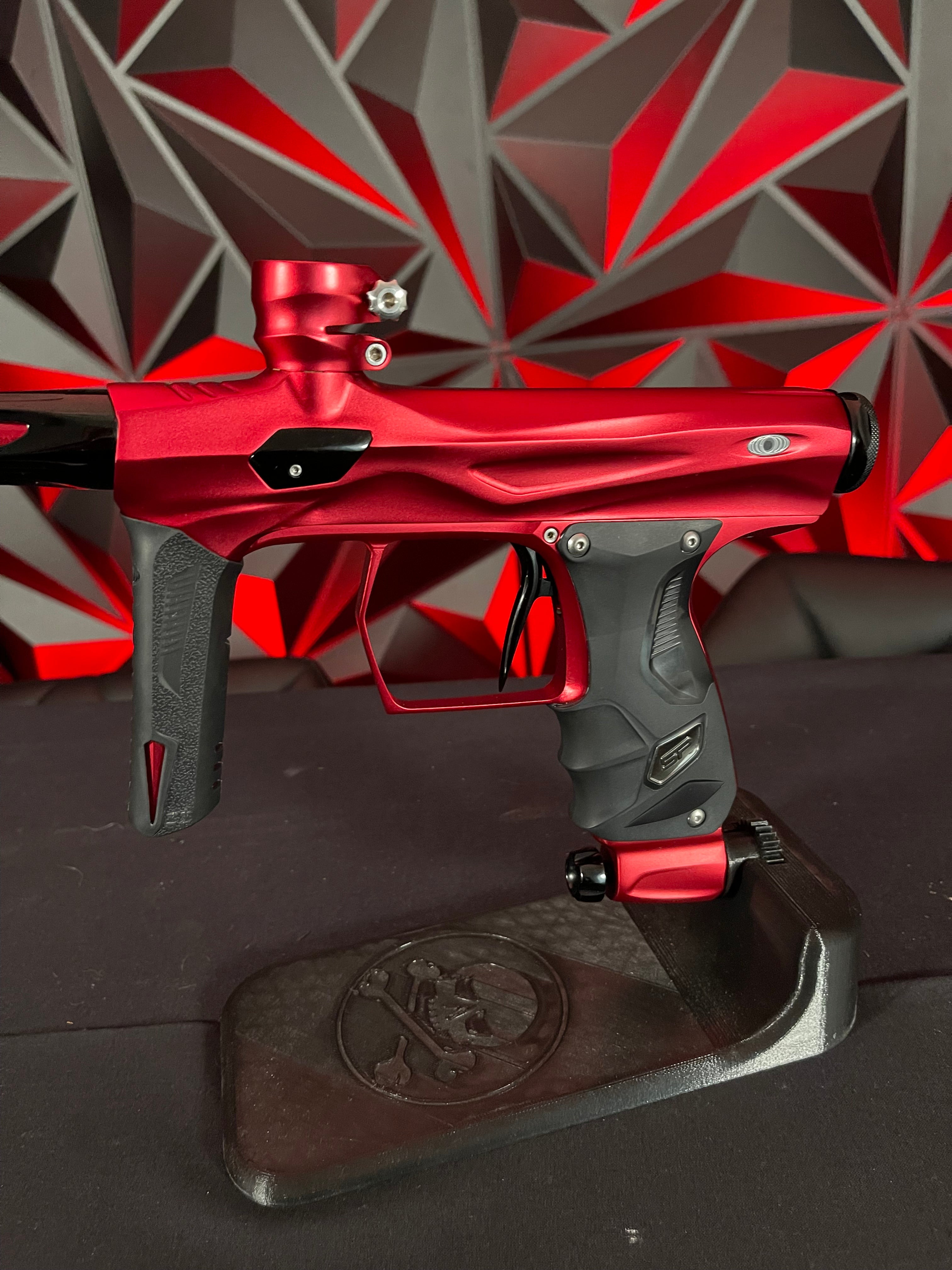 Used Shocker Amp Paintball Gun - Red