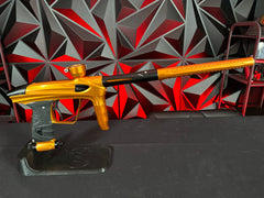 Used DLX Luxe 1.5 Paintball Gun - Polished Orange/Black w/2.0 Bolt