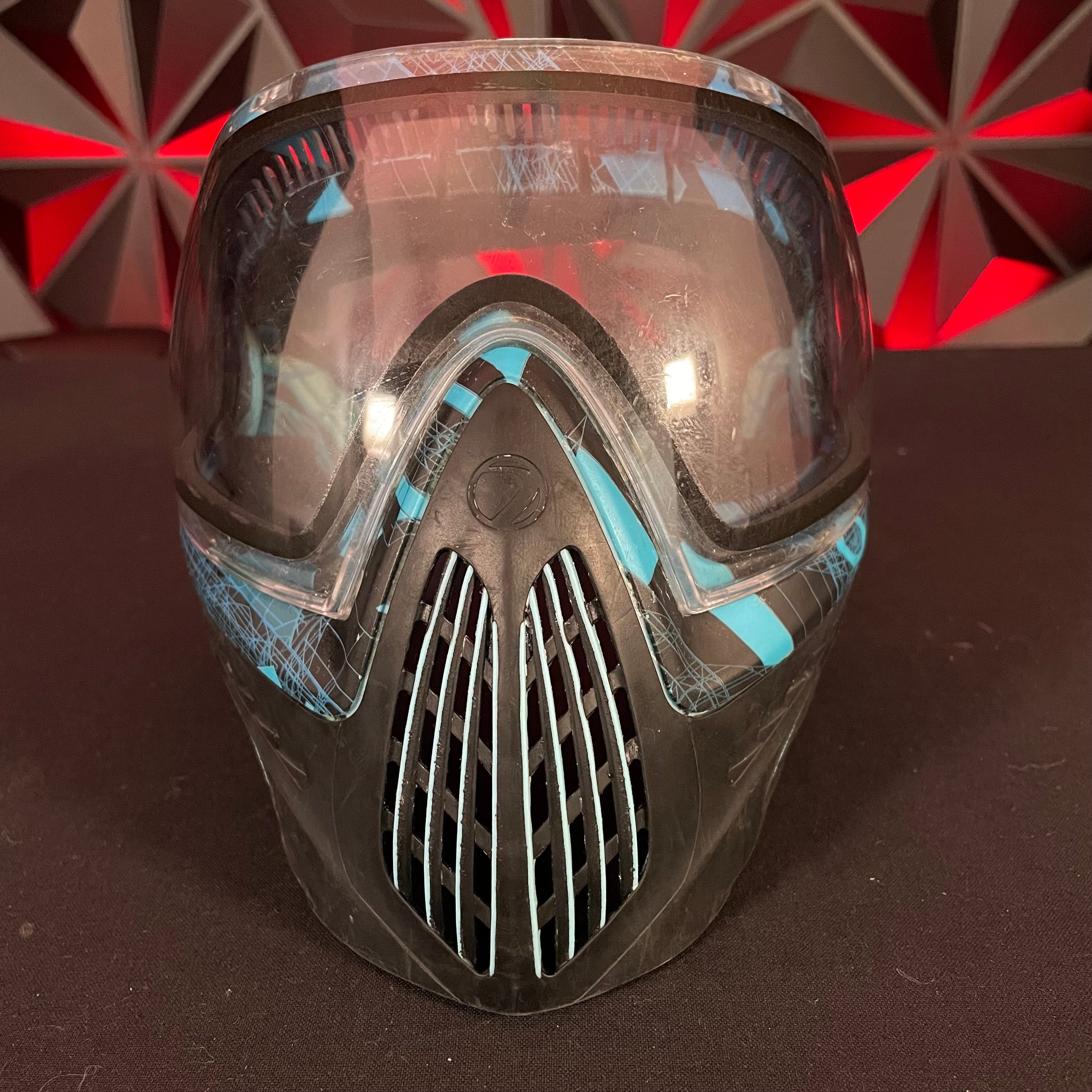 Used Dye I4 Paintball Mask - Black / Blue