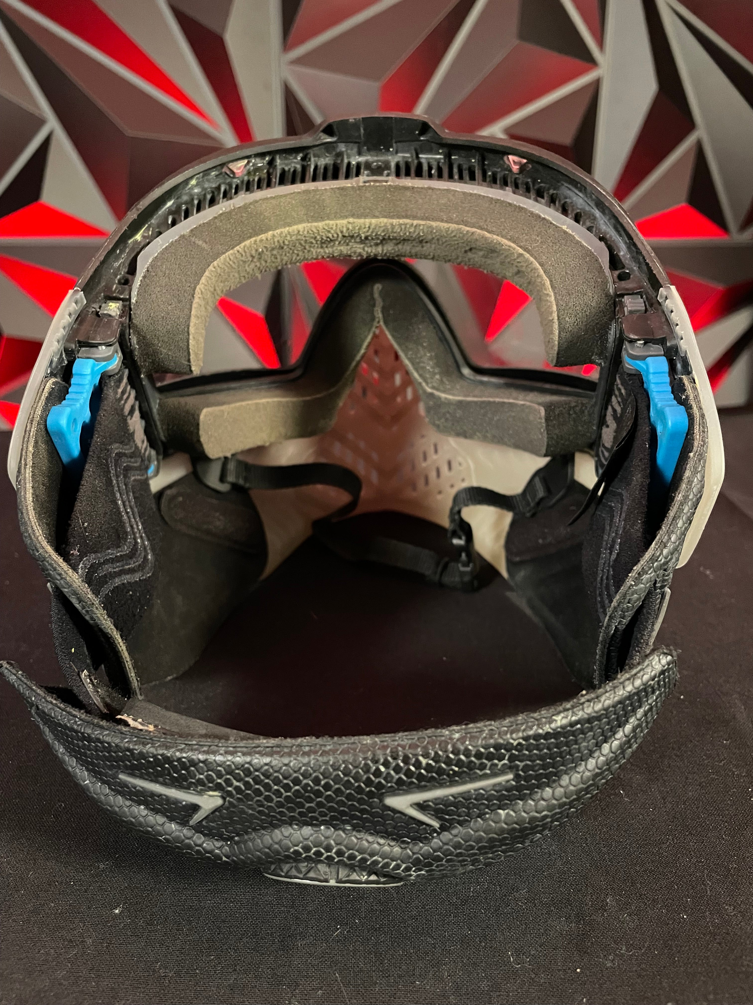 Used Dye i5 Paintball Mask - Black/Clear w/Clear & Yellow Lens