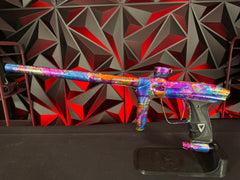 Used DLX Luxe 2.0 Oled Paintball Gun - Potty Splash