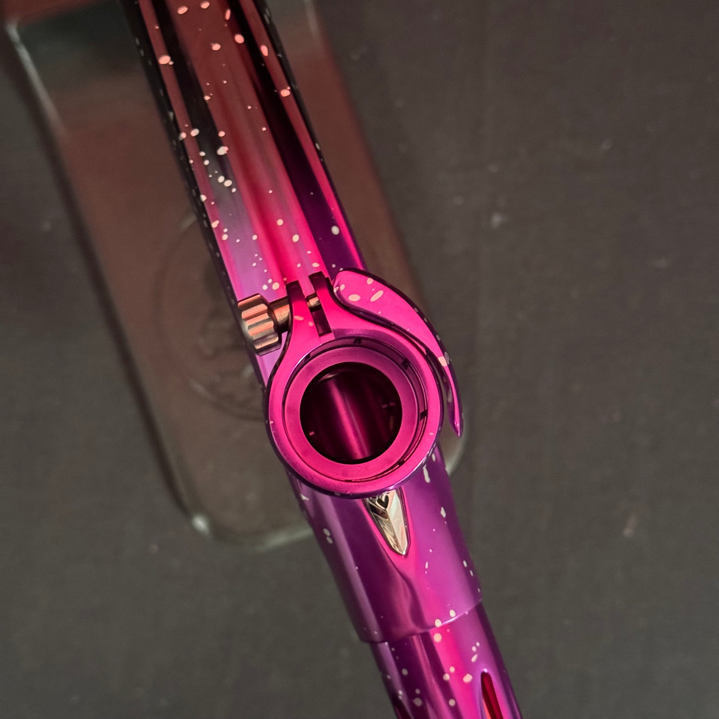 Used DLX Luxe TM40 Paintball Gun - LE Nebula Speckled Black/Purple Fad