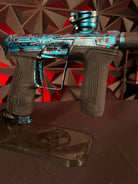 Used Planet Eclipse CS2 Paintball Gun - Dust Blue Shock Splash